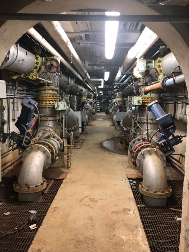 Pipe Gallery with Surface Wash Pipe Removed